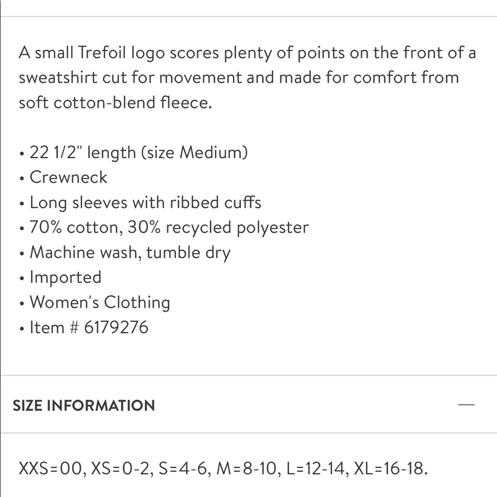 Adidas crewneck sweatshirt - Picture 3 of 3